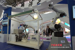 HRG智能机器人产品闪耀哈洽会，机械手成焦点